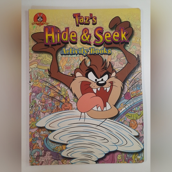 Jumbo Pair of Taz's Hide & Seek Books 2000 - Picture 3 of 4